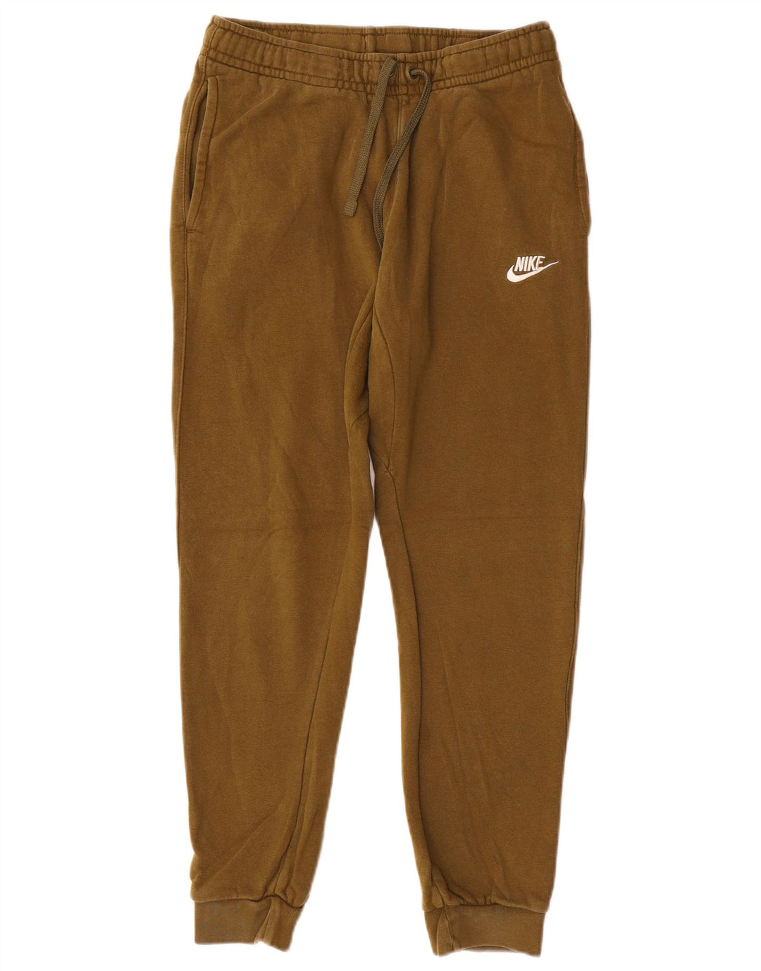 Calça de treino masculina NIKE, joggers, pequeno, marrom, algodão