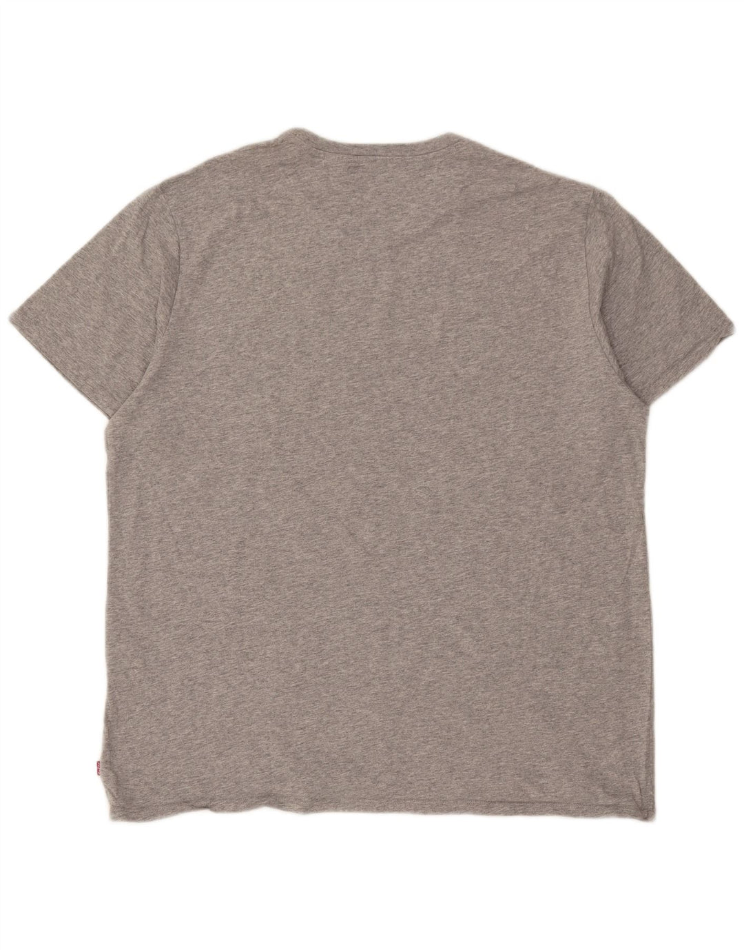 Camiseta gráfica masculina LEVI'S Top 2XL algodão cinza