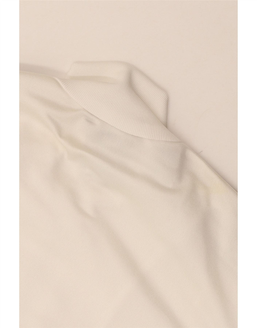 Adidas Womens Tracksuit Top Jacket UK 10 Pequeno Poliéster Branco