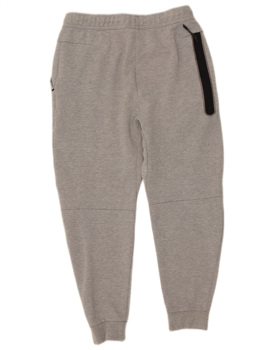Calça de treino masculina Nike Joggers cinza médio algodão manchado