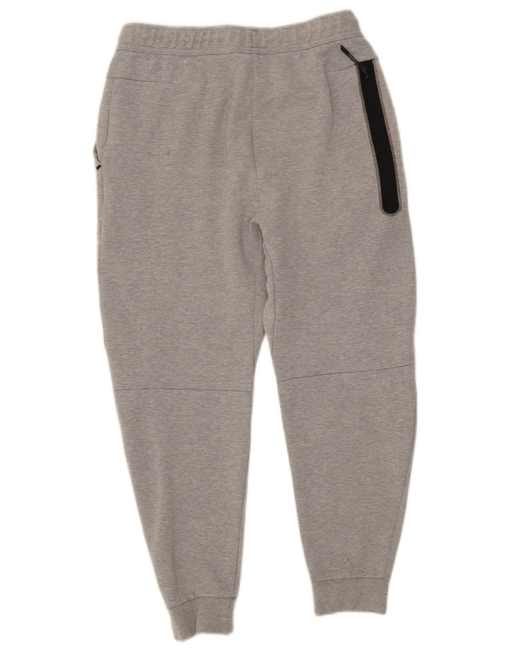 Calça de treino masculina Nike Joggers cinza médio algodão manchado