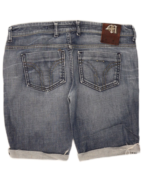 Miss Sixty Shorts jeans feminino Marvel W30 algodão azul médio