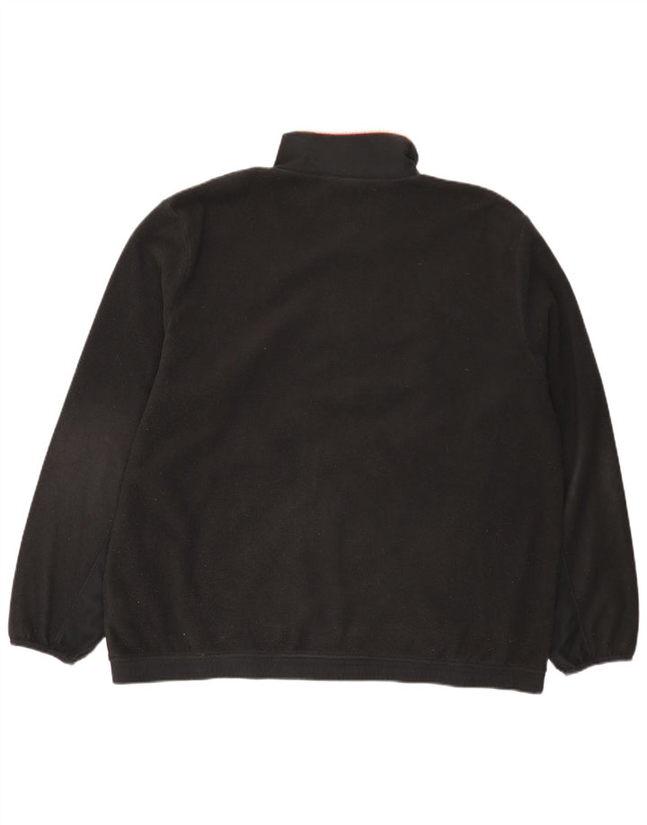 Jaqueta de lã masculina Adidas UK 42 XL poliéster preto