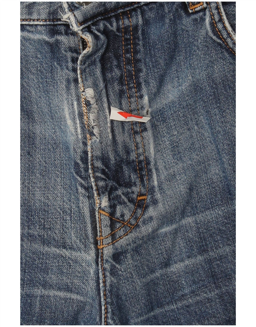 Hugo Boss Calça jeans reta masculina W36 L31 azul