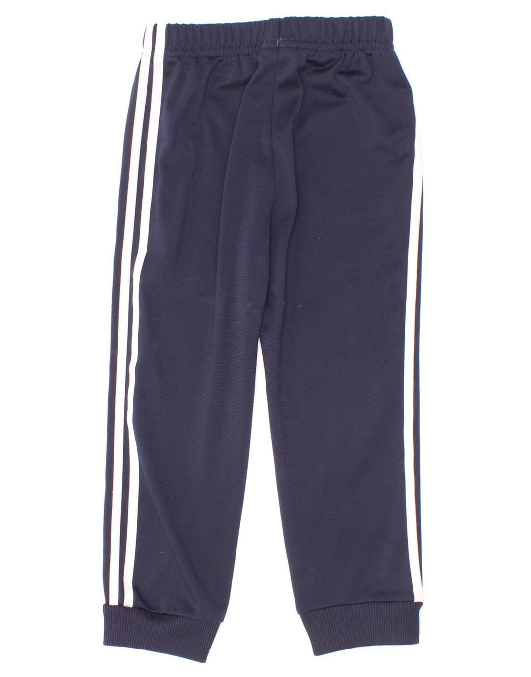 Adidas meninos calças de treino joggers 2-3 anos azul marinho poliéster