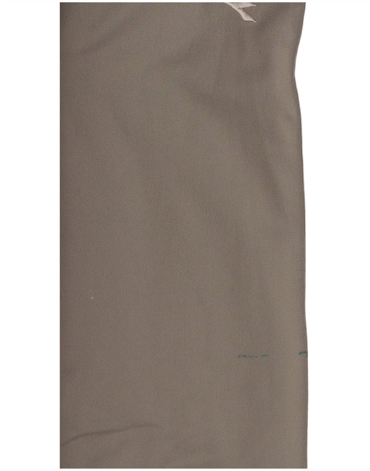Calça de treino feminina Diadora UK 6 XS cinza poliéster