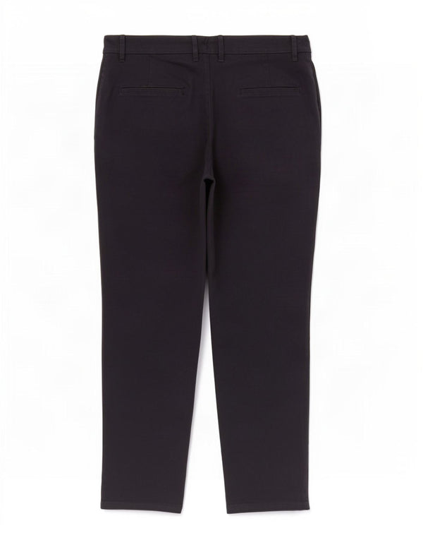 Zara Calça Chino Feminina Slim Médio W28 L28 Algodão Azul Marinho