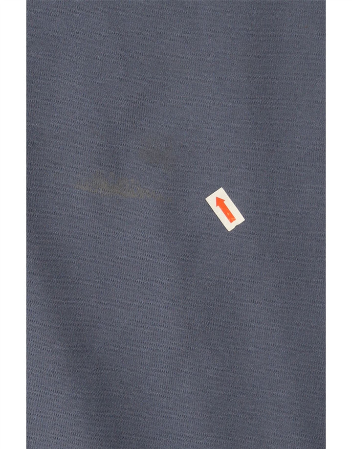 Adidas Mens Treino Top Jaqueta Grande Poliéster Azul Marinho
