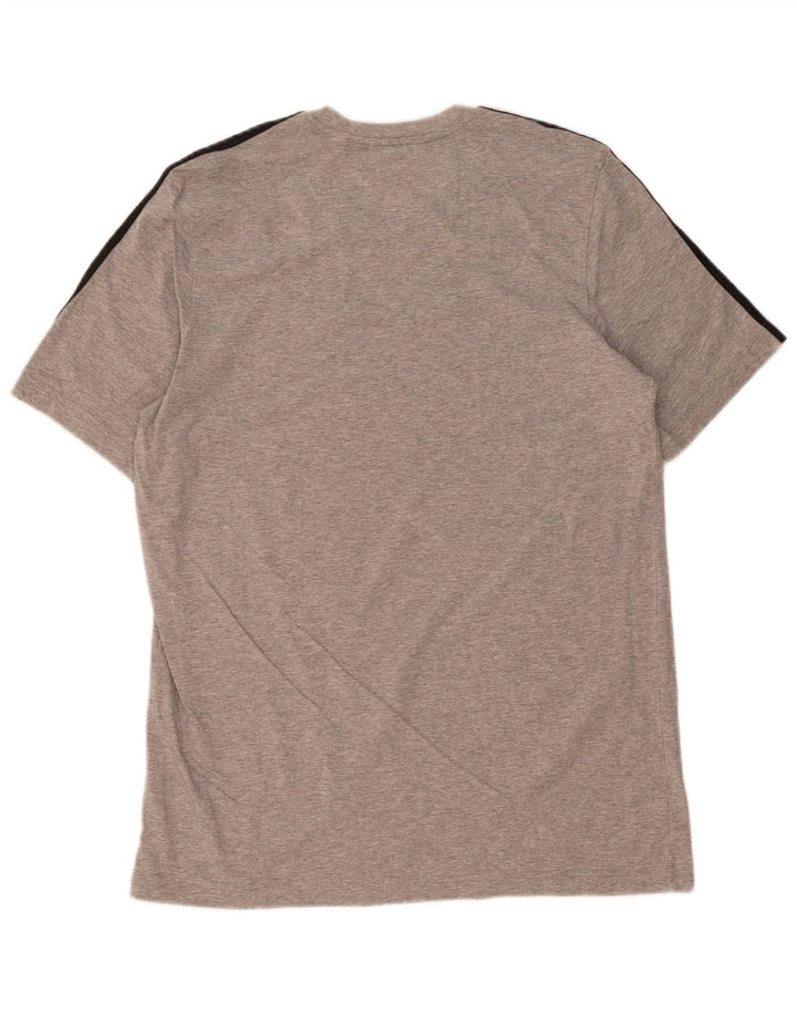 Camiseta masculina ADIDAS Top XL cinza algodão