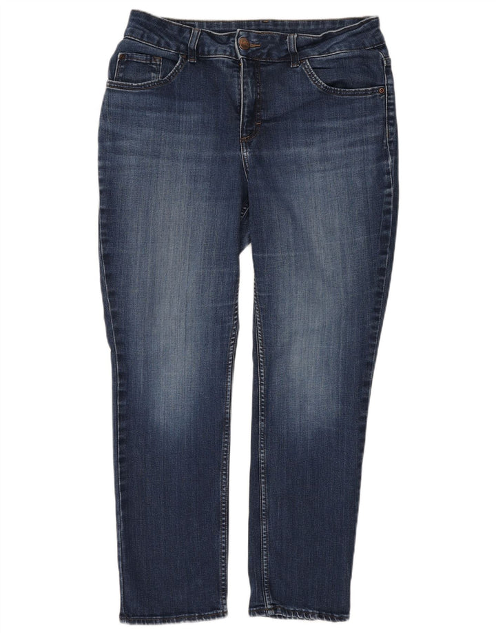 Jeans slim feminino LEE W36 L28 azul