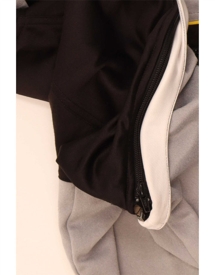 Fila Mens Tracksuit Top Jacket IT 50 Poliéster Colourblock Cinza Médio