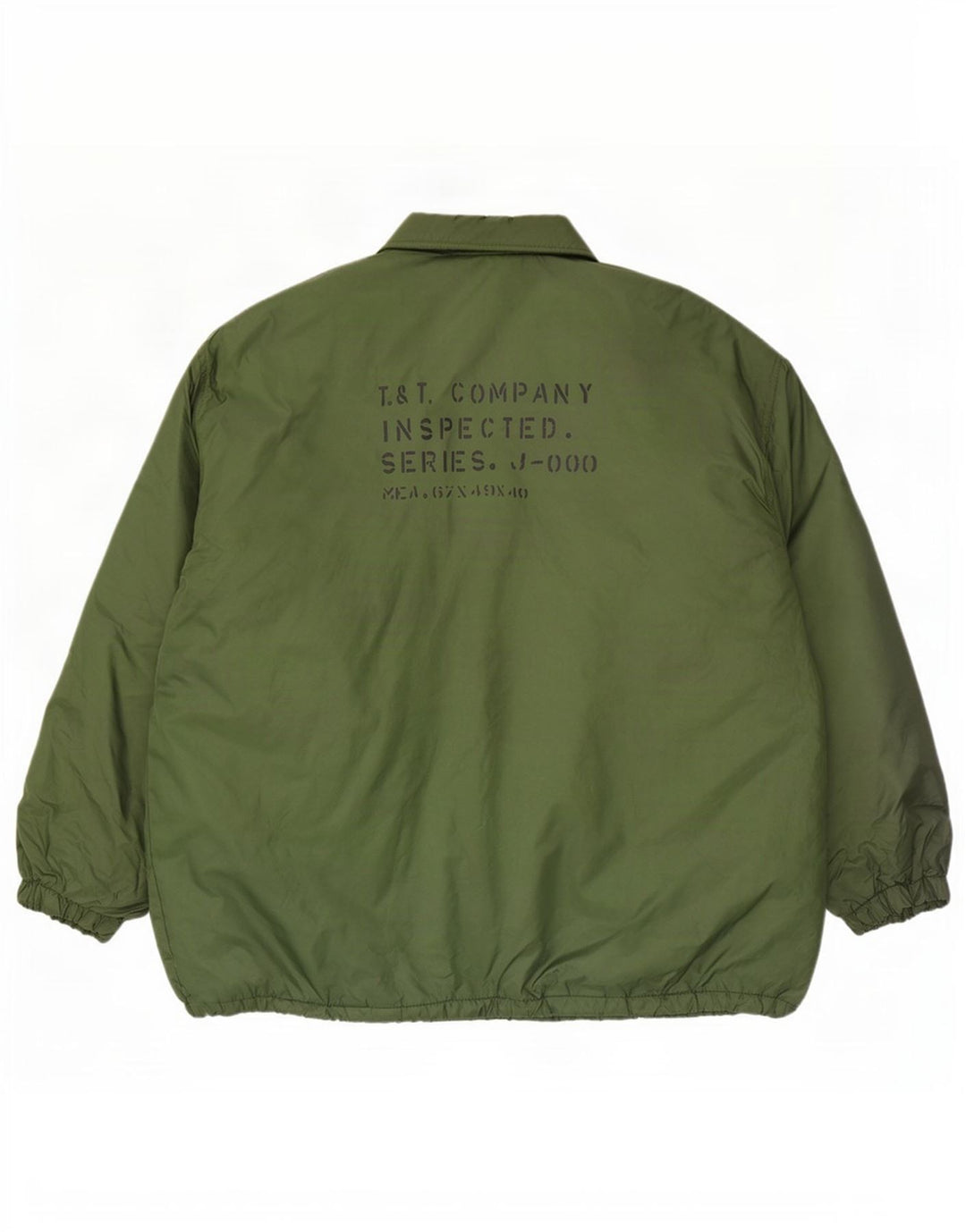 Jaqueta corta-vento masculina Tom Tailor Loose Fit Graphic UK 40 Grande Verde