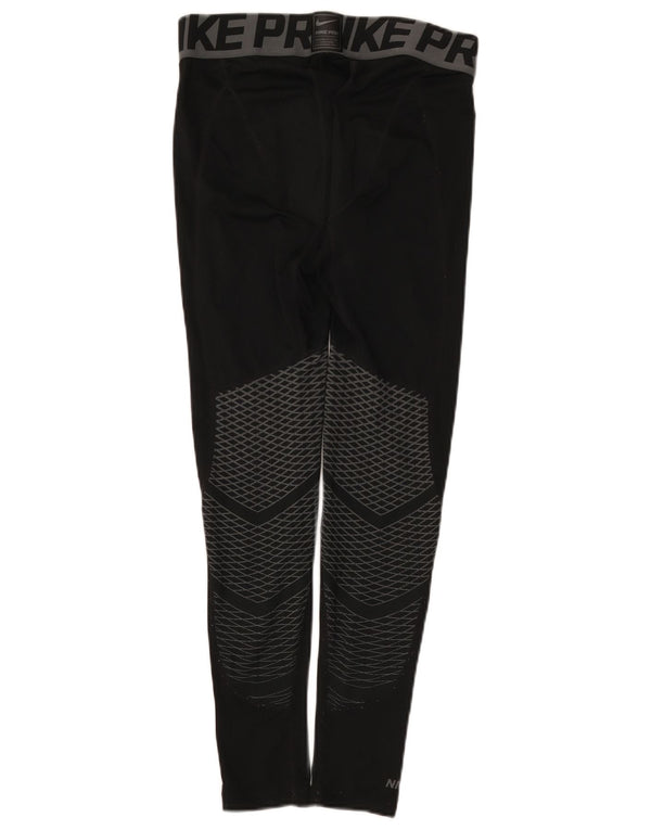 Leggings Nike masculino gráfico médio preto colorblock poliéster