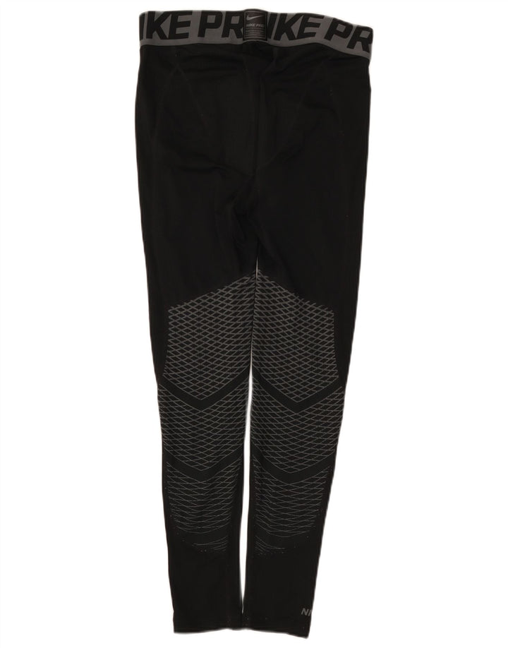 Leggings Nike masculino gráfico médio preto colorblock poliéster