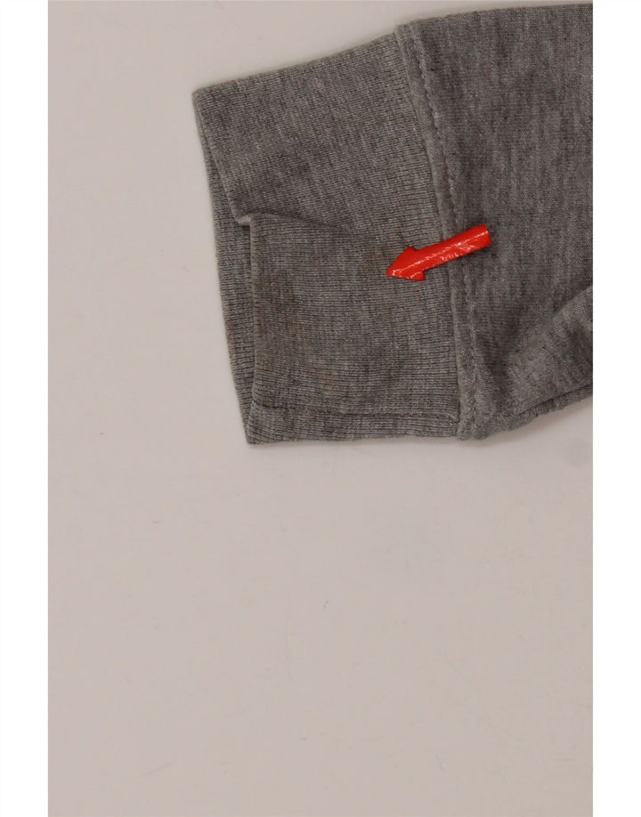 Zara Moletom Masculino Jumper Grande Multicolorido Colorblock Algodão