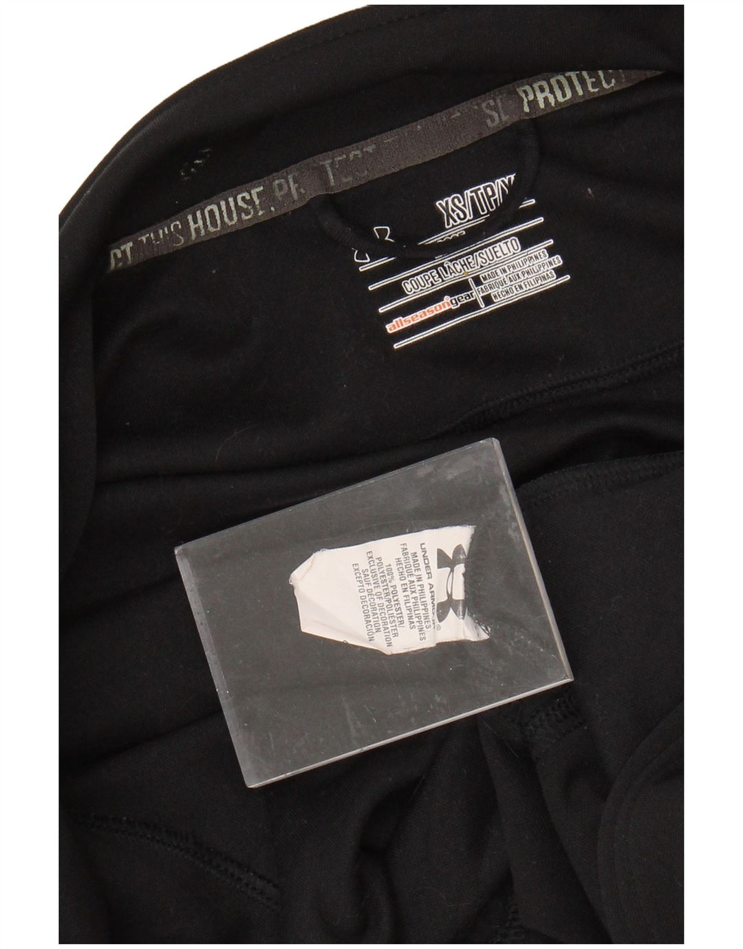 Under Armour Mens Graphic Tracksuit Top Jaqueta XS Poliéster Preto