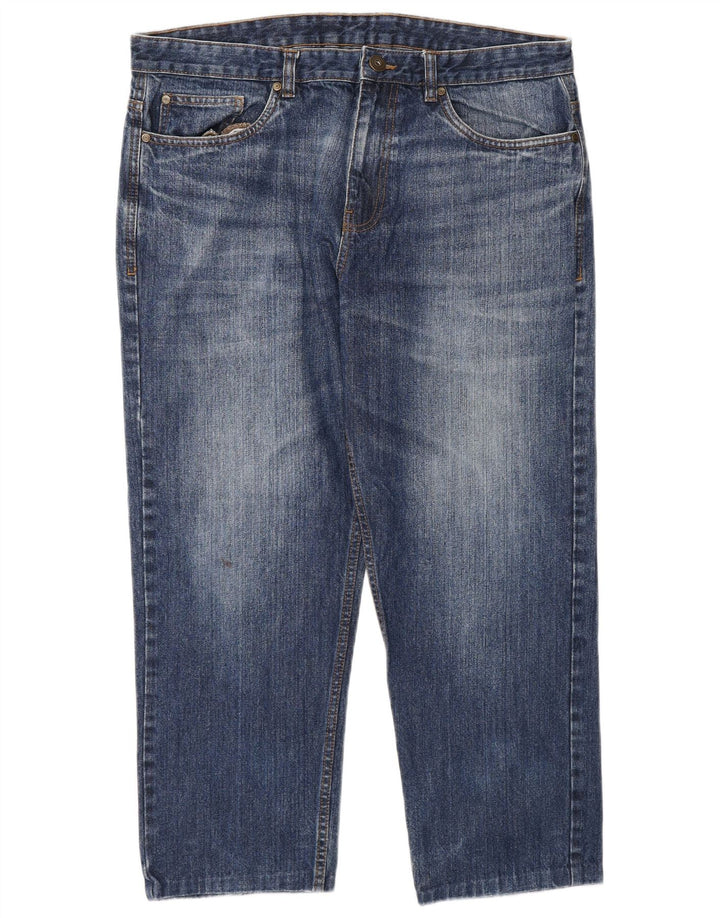 Calça jeans masculina James Pringle W36 L25 azul algodão