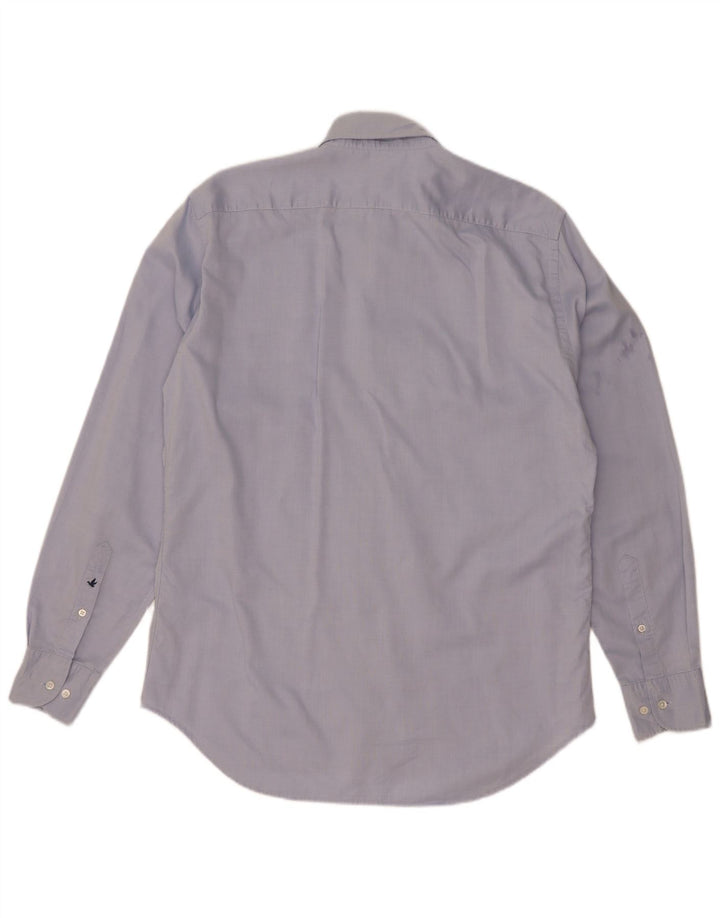 Camisa masculina Brooksfield tamanho 41 grande algodão azul