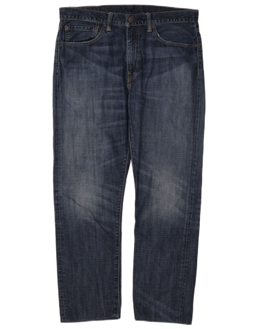 Levi's Masculino 508 Regular Tapered Jeans W34 L30 Azul Algodão
