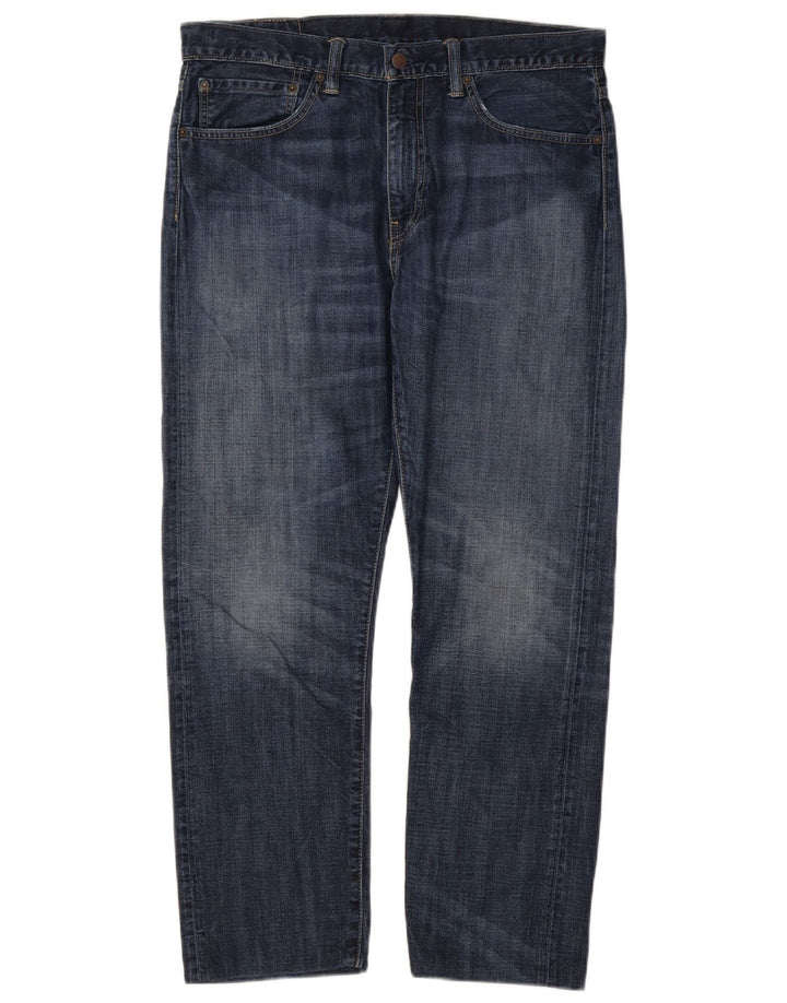 Levi's Masculino 508 Regular Tapered Jeans W34 L30 Azul Algodão
