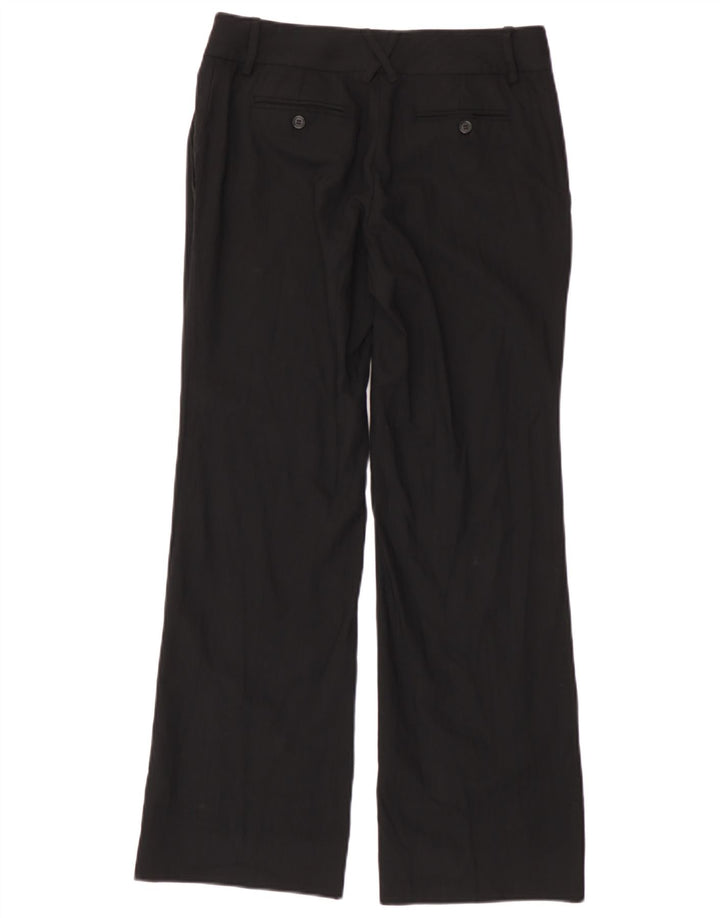 Calça Chino Mulher Massimo Dutti EU 38 Pequeno W28 L30 Preto Listrado