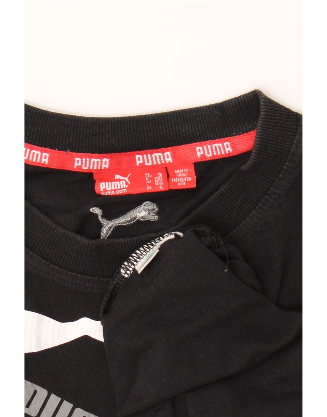 Colete gráfico masculino PUMA XL preto