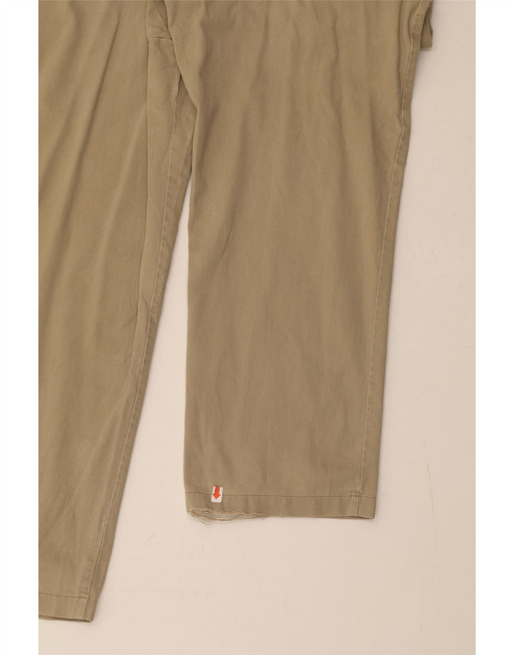 TOMMY HILFIGER Mens Straight Chino Trousers W38 L30 Brown Vintage Tommy Hilfiger and Second-Hand Tommy Hilfiger from Messina Hembry 