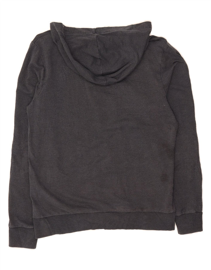 JACK & JONES Mens Graphic Hoodie Jumper Large Navy Blue Cotton Vintage Jack & Jones and Second-Hand Jack & Jones from Messina Hembry 
