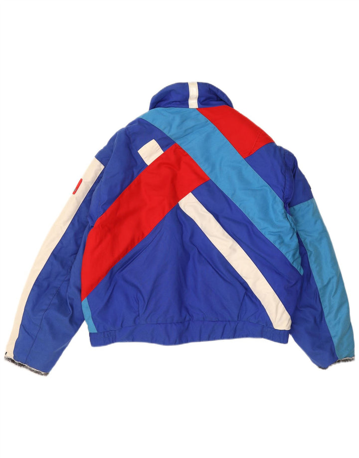 Jaqueta masculina Dainese Graphic Racer tamanho 54 grande bloco colorido azul