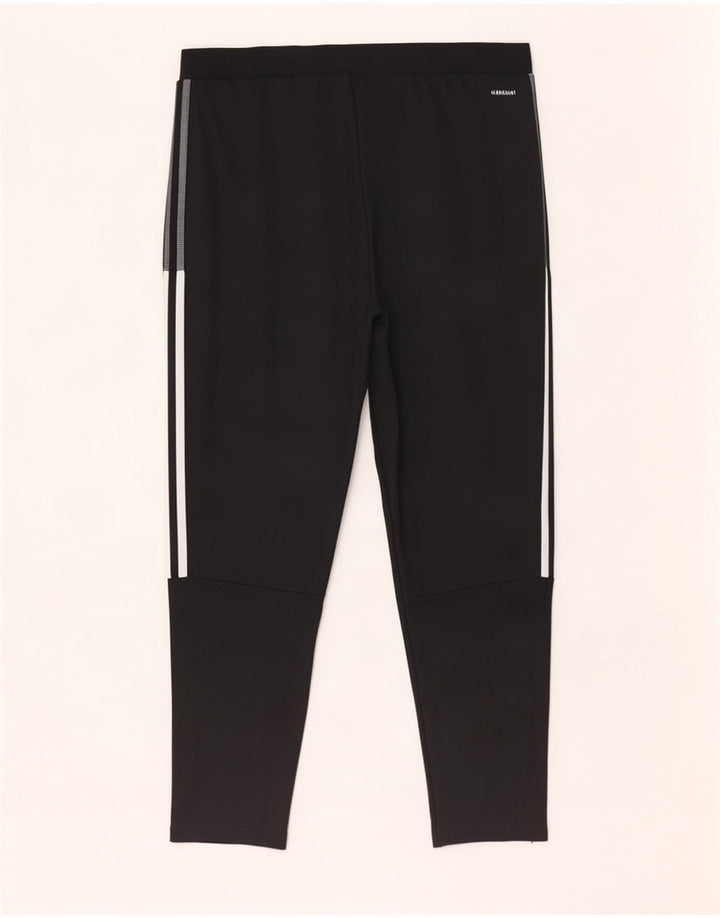 Adidas Mens Aeroready Calças de treino 3XL poliéster preto