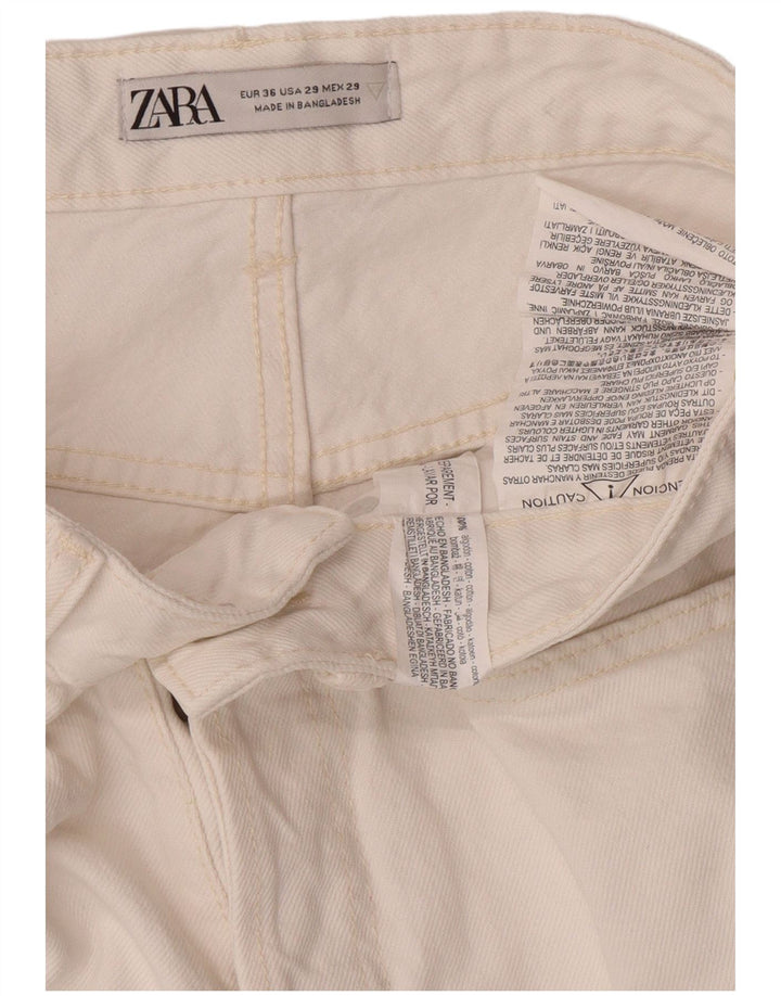 ZARA Mens Slim Jeans EU 36 XS W29 L27 Algodão Branco