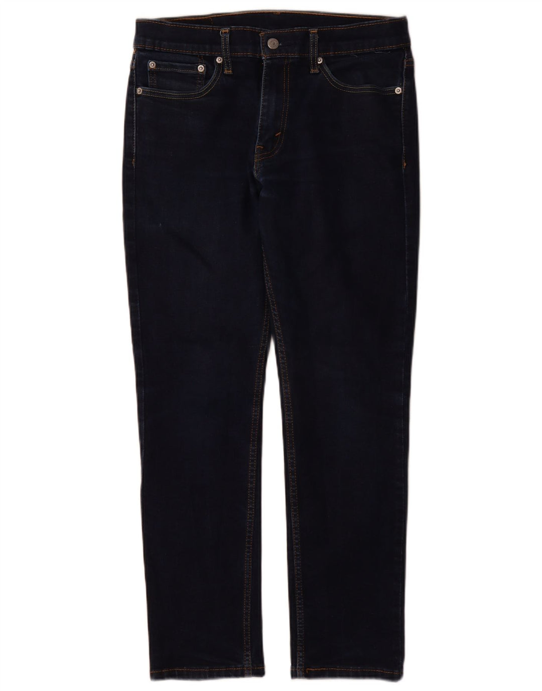 Levi's Masculino 511 Slim Jeans W32 L30 Azul Marinho Algodão