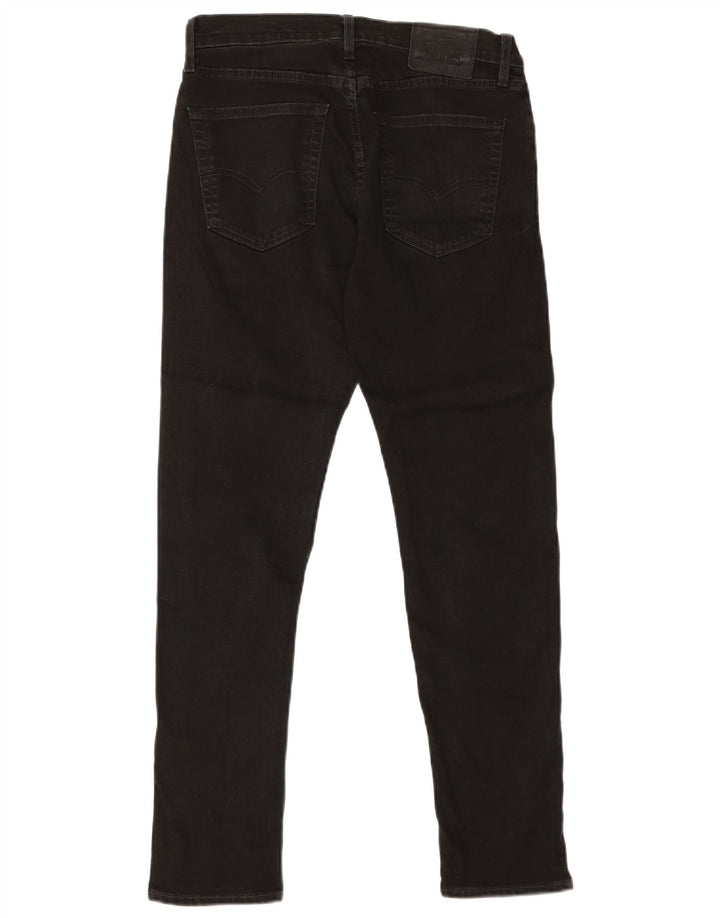 Levi's Mens Jeans Slim W31 L32 Algodão Preto