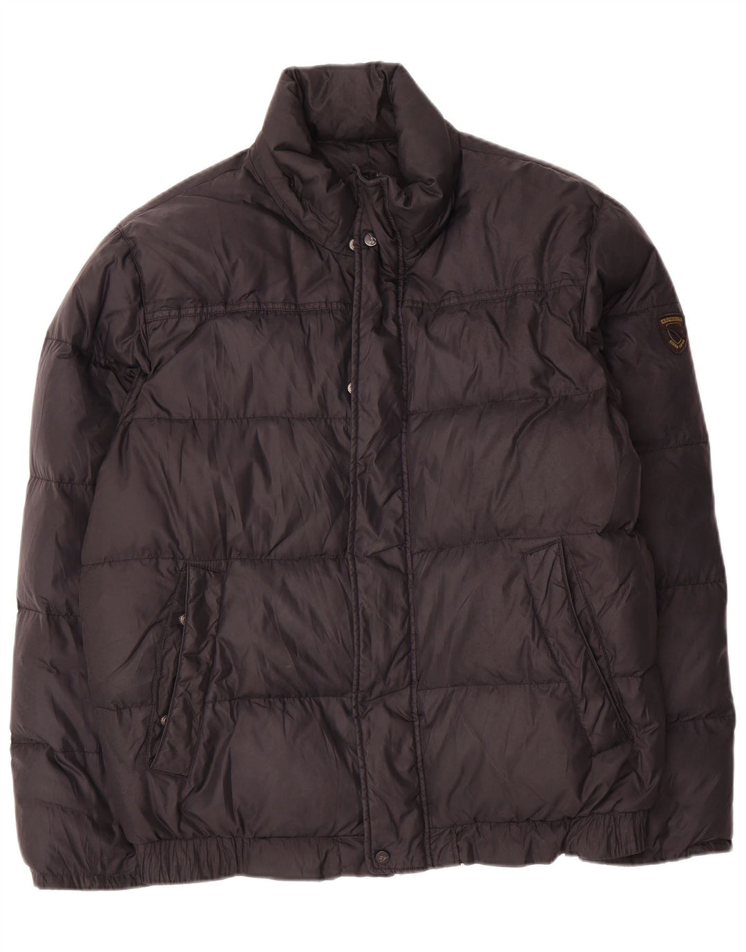 Jaqueta acolchoada masculina Diadora UK 40 grande nylon preto