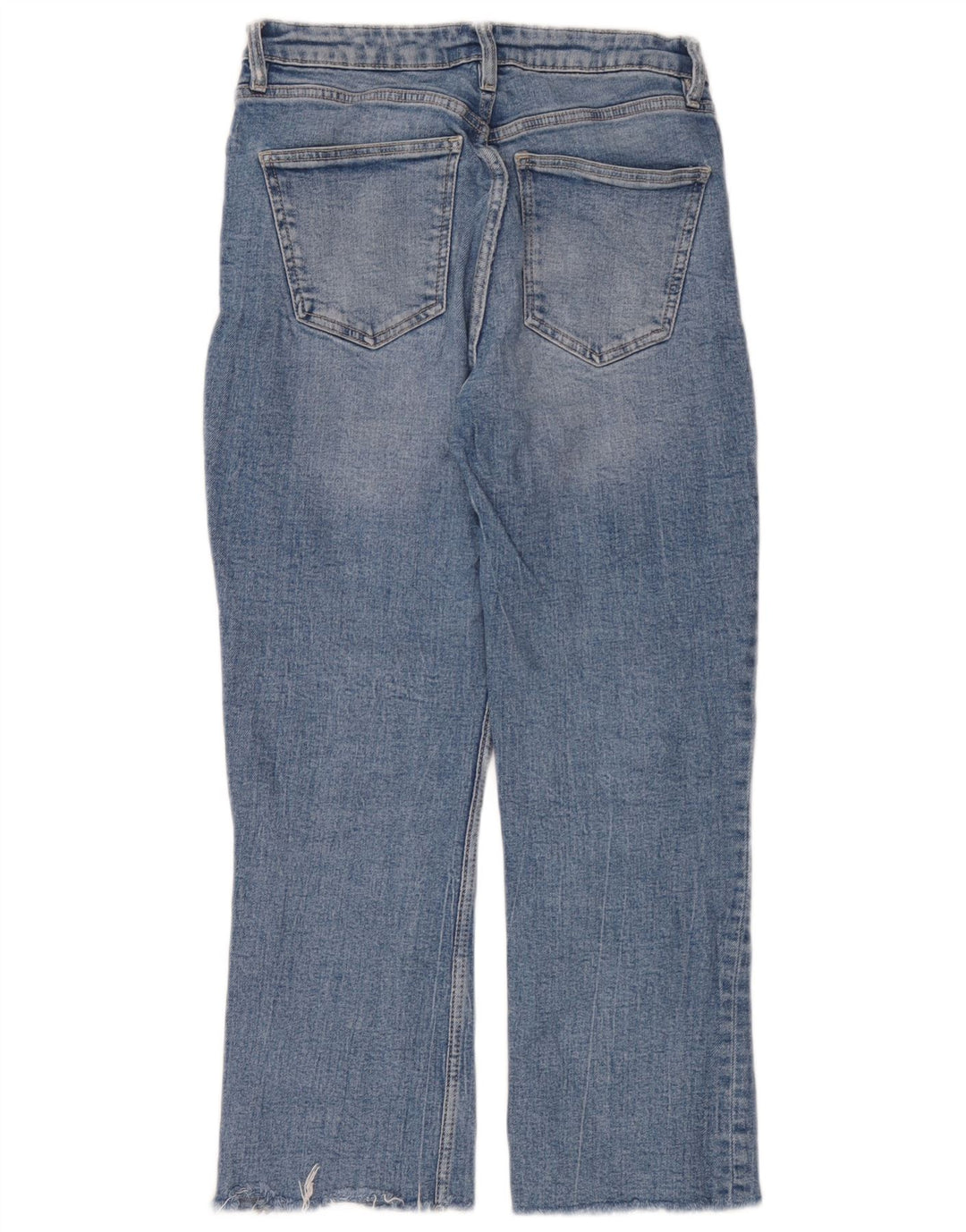 Calça jeans feminina Zara Bootcut EU 36 XS W26 L25 azul