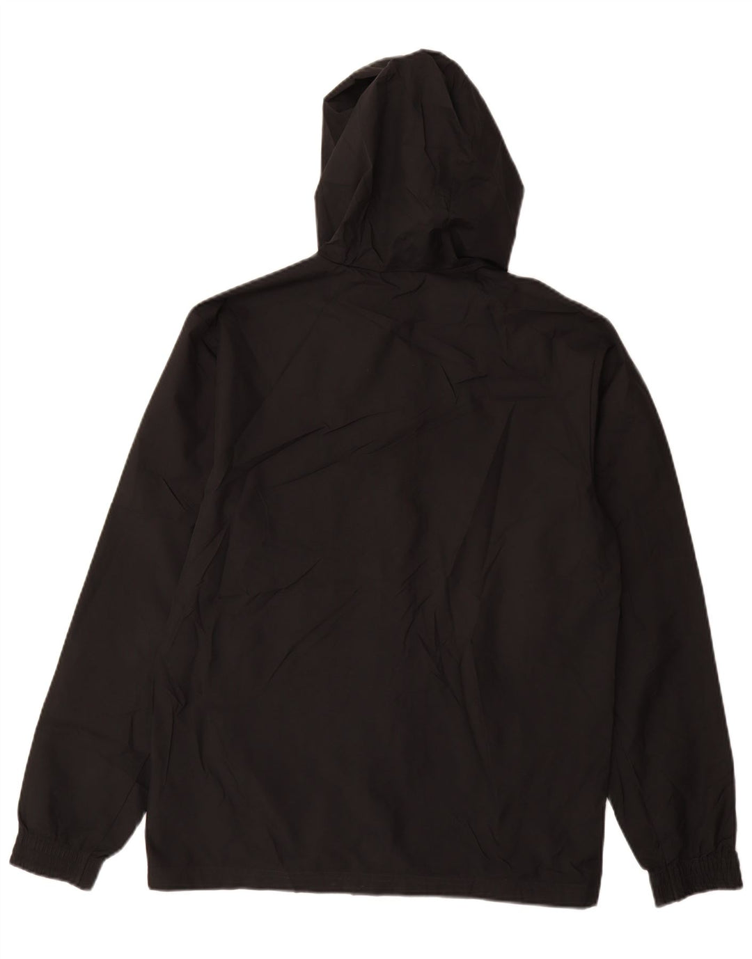 Adidas Mens Hooded Rain Jacket UK 36 Pequeno Poliéster Preto