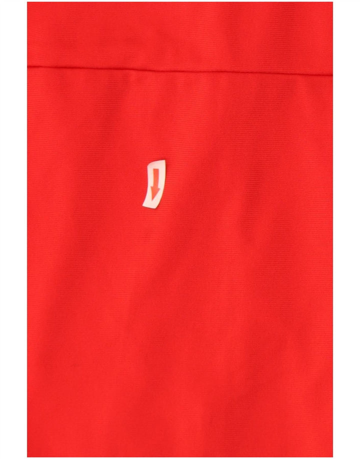 Jaqueta Adidas Meninos Treino Top 9-10 Anos Poliéster Vermelho