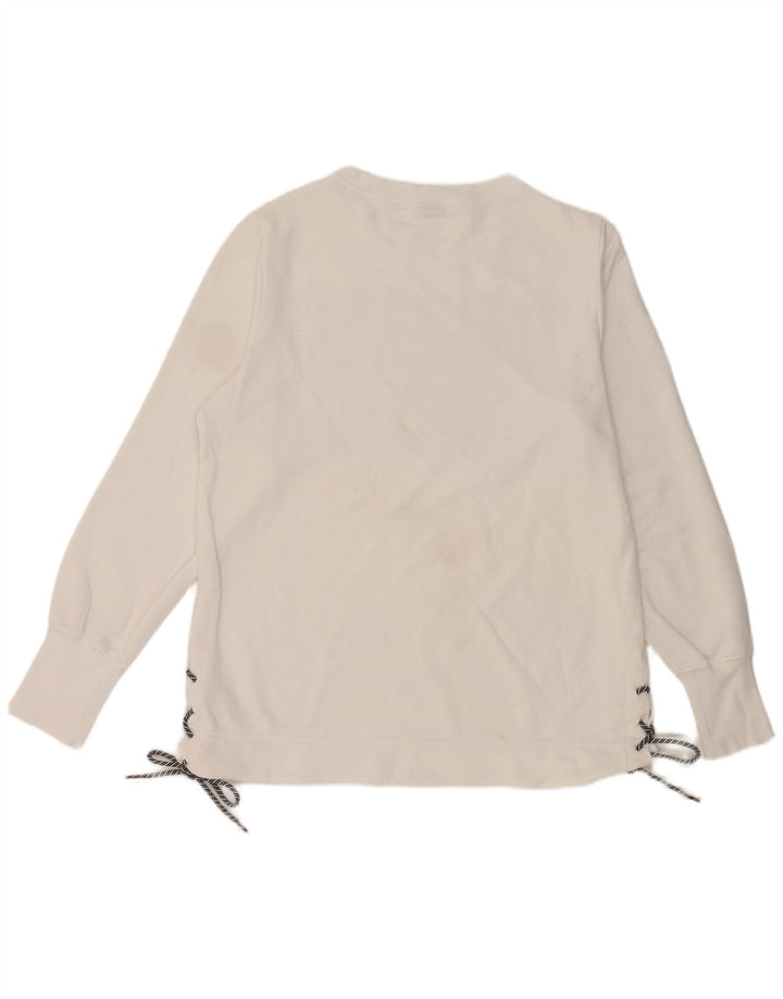 Campeão masculino gráfico moletom jumper XL algodão branco