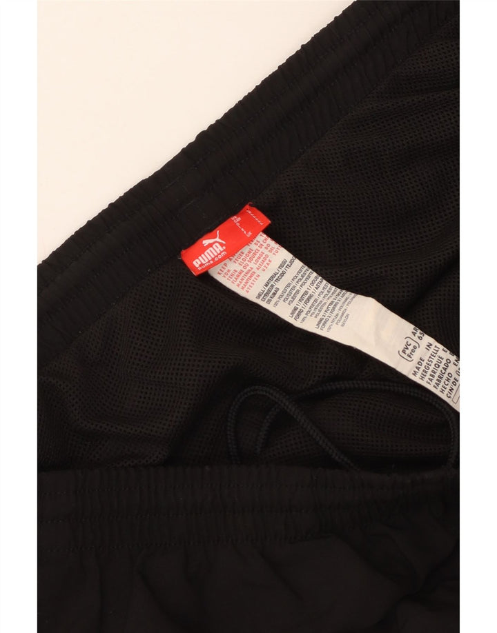 Puma Mens SC Trestina Calça de treino Joggers grande poliéster preto