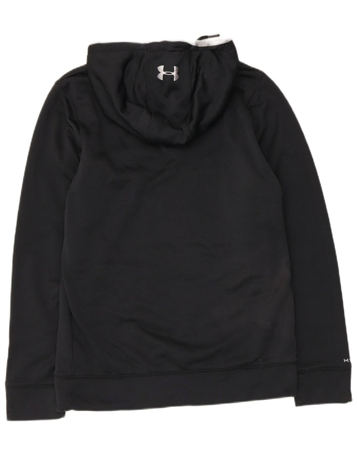 UNDER ARMOUR Masculino moletom com capuz gráfico pequeno poliéster preto