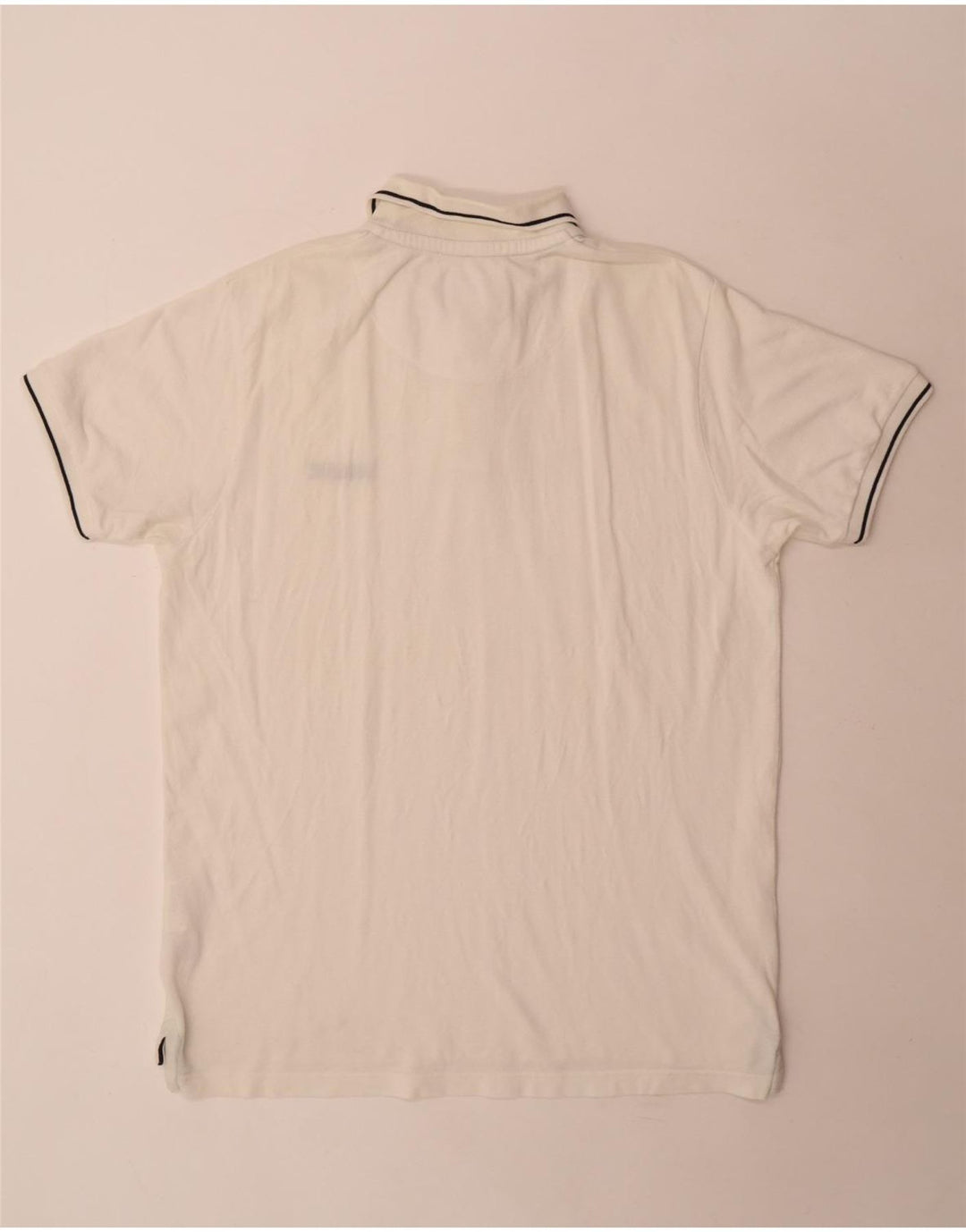 Camisa polo masculina Woolrich XL algodão branco