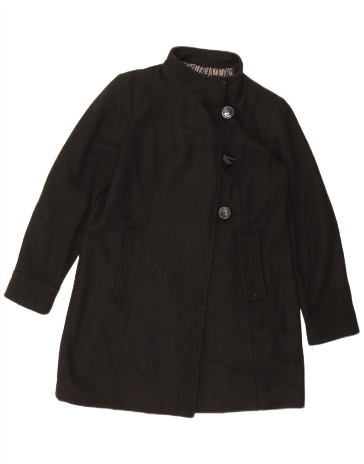 Sobretudo feminino MOSSIMO UK 20 2XL lã preta