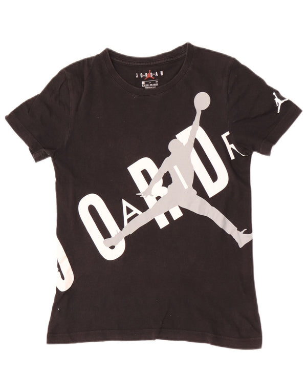 Camiseta Jordan Boys Graphic Top 8-9 Anos Pequeno Preto