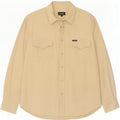 Camisa masculina Carrera grande algodão bege