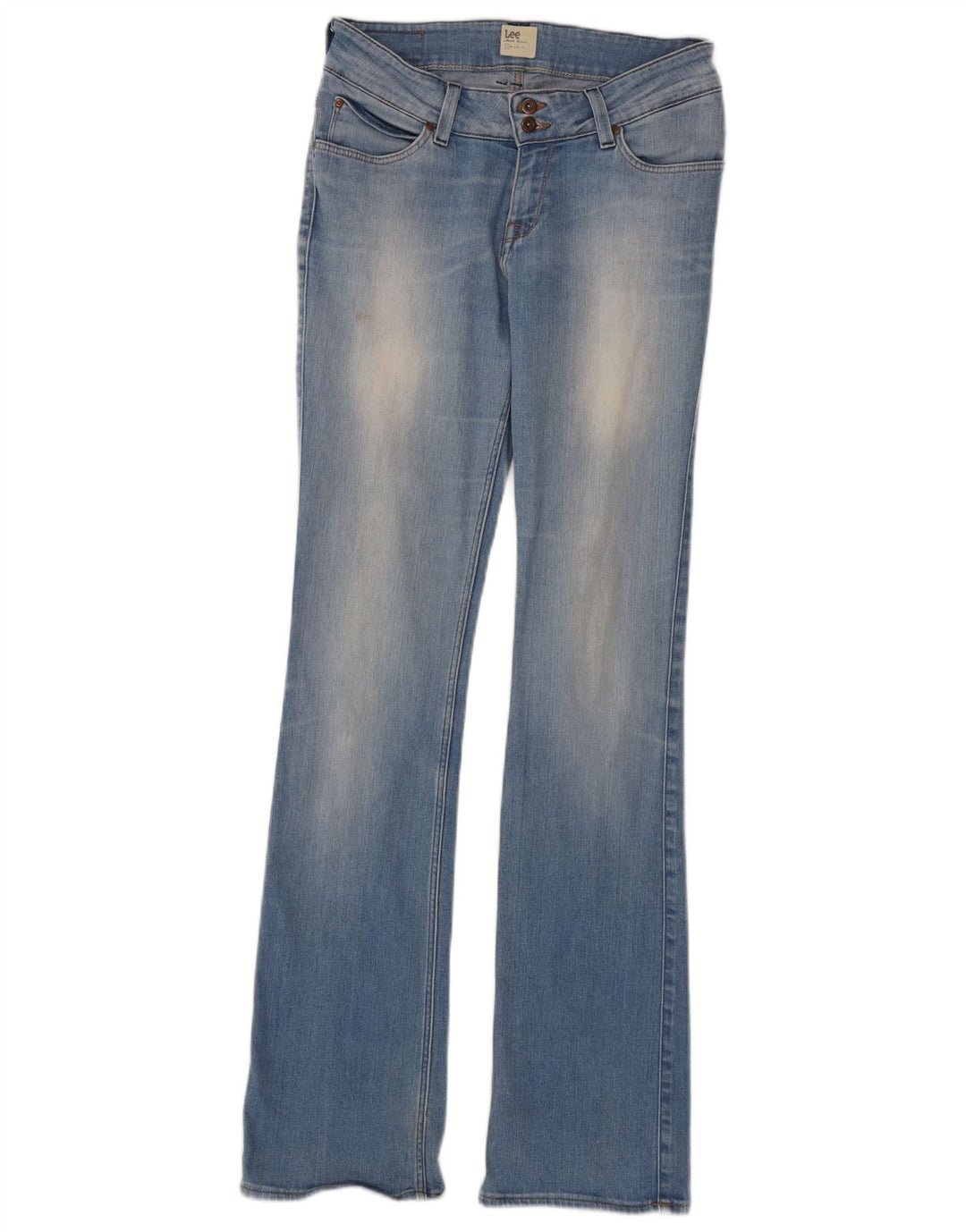 Lee Womens Joliet Bootcut Jeans W29 L33 Azul Algodão
