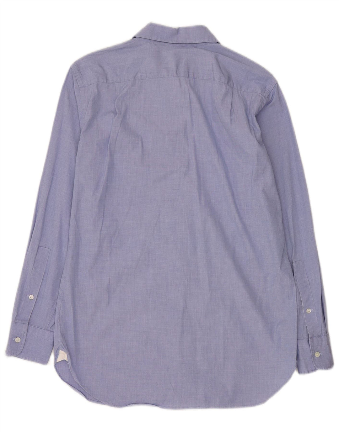 J. Crew Camisa Longline Feminina Oversized US 2 XS Azul Algodão