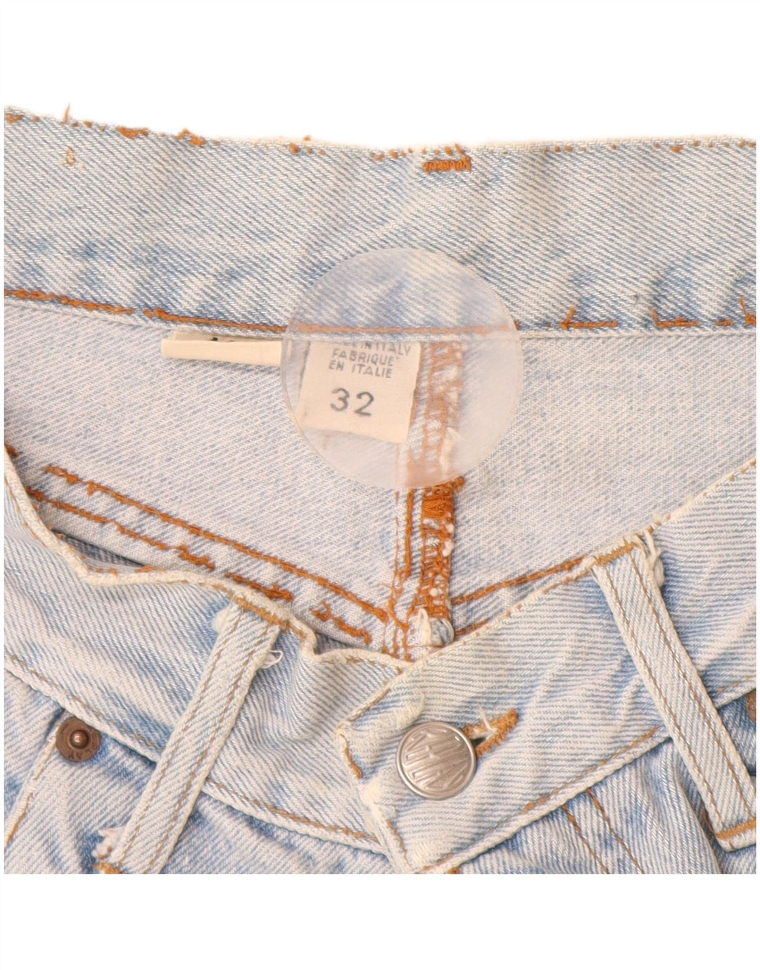 Replay Jeans reto feminino W32 L30 azul algodão