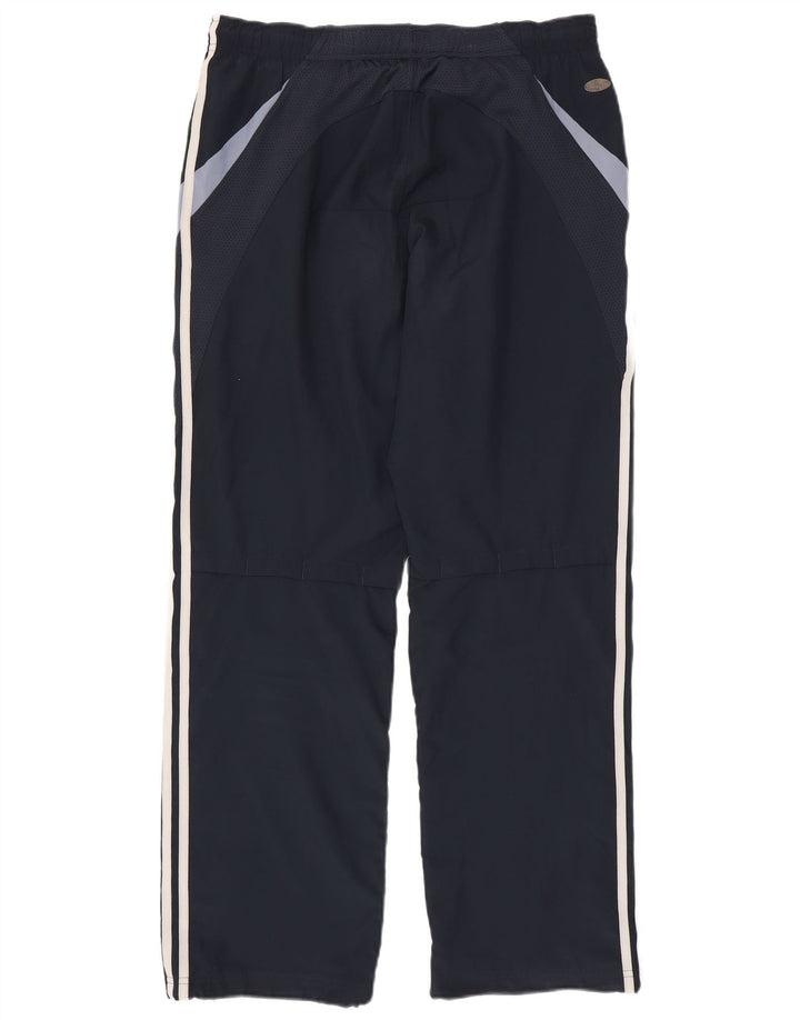 Calça de treino masculina Adidas médio azul marinho poliéster