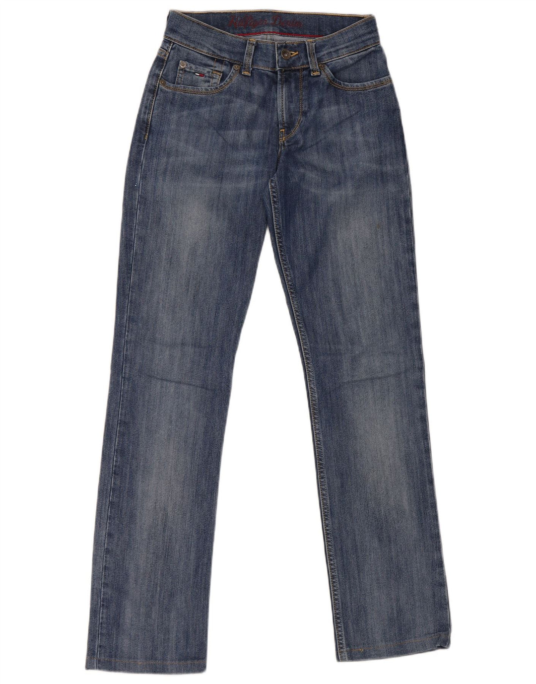 Jeans retos femininos Tommy Hilfiger W26 L30 azul