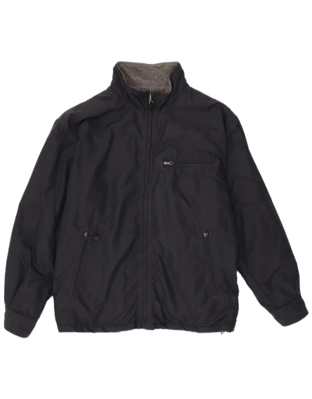 Jaqueta corta-vento masculina Think Pink Bomber UK 42 XL azul marinho